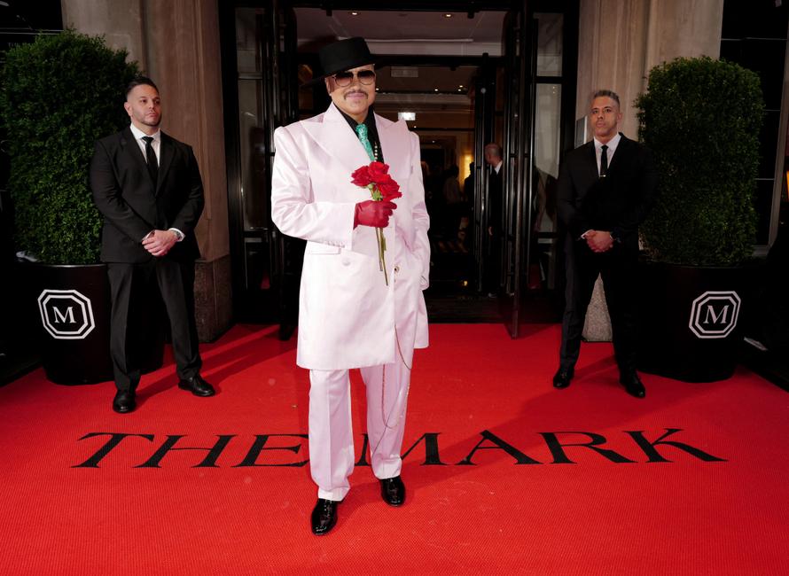 Willy Chavarría assiste aux départs du Met Gala 2025 depuis le Mark Hotel, le 5 mai 2025 à New York. (Image d'illustration)
