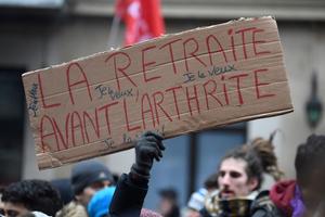 Manifestation contre la réforme des retraites