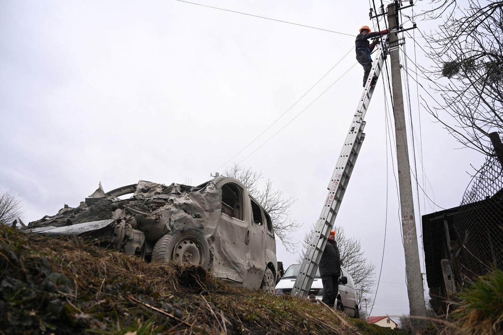 Réseau électrique Ukraine