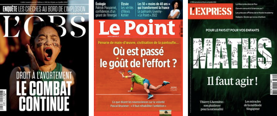 revue de presse 30 juin