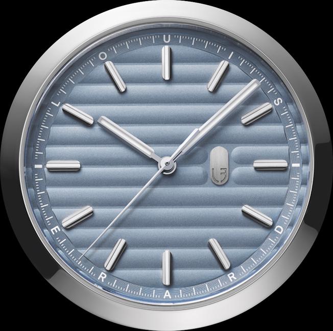 La ligne bleue du sport chic qui mise sur le titane (Louis Érard)…