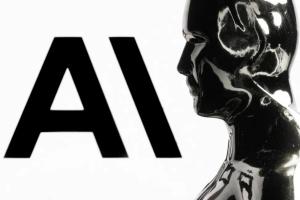 Cette photographie montre une figurine devant le logo de la société américaine de recherche et de sécurité en intelligence artificielle Anthropic, le 13 février 2026.