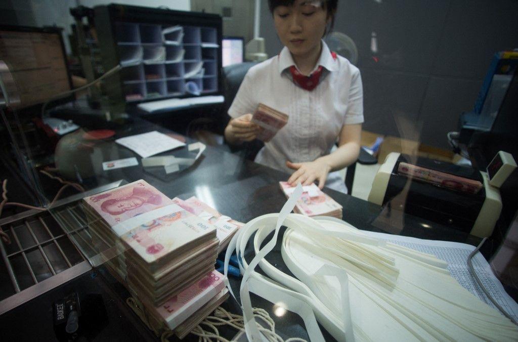 banque Chine AFP