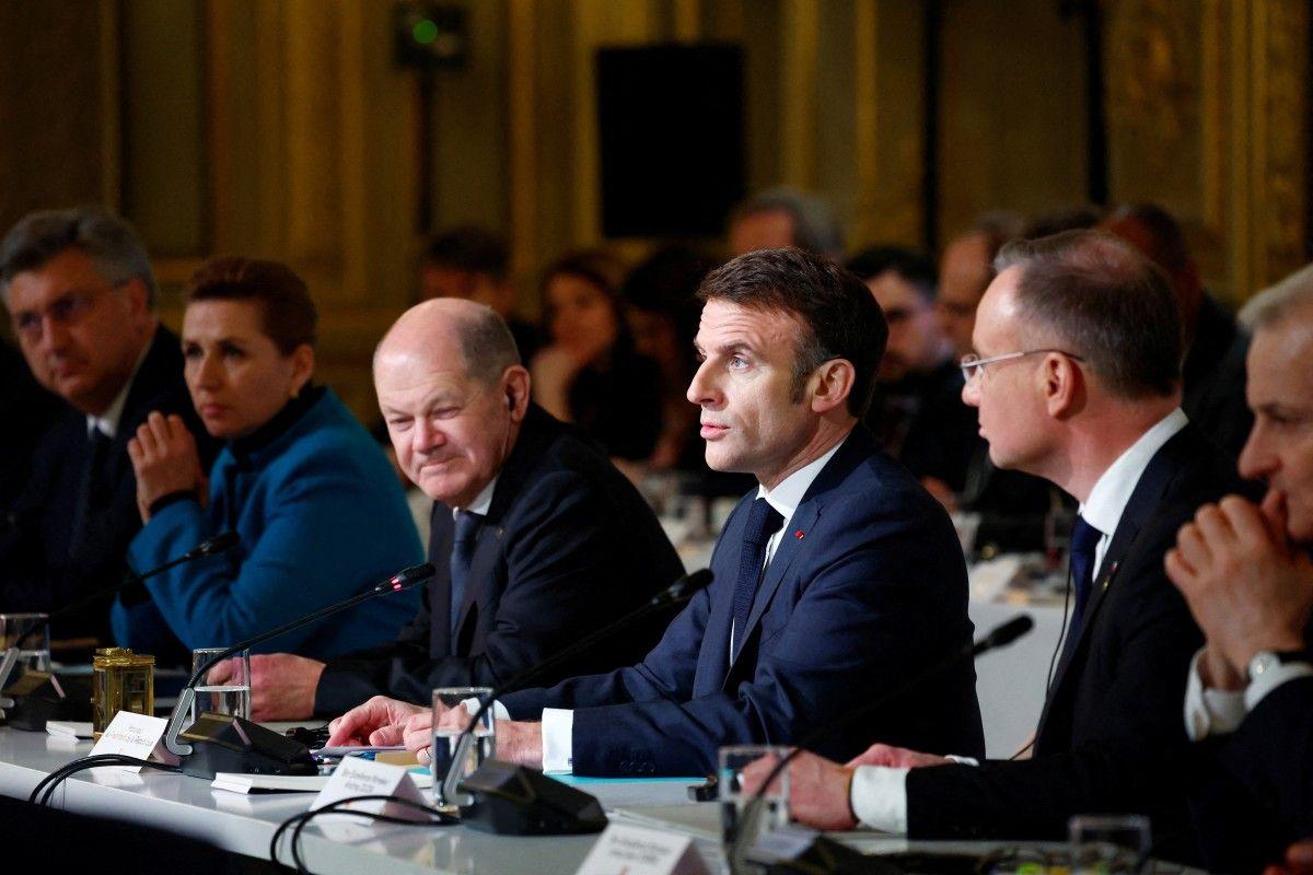 Emmanuel Macron Ukraine AFP