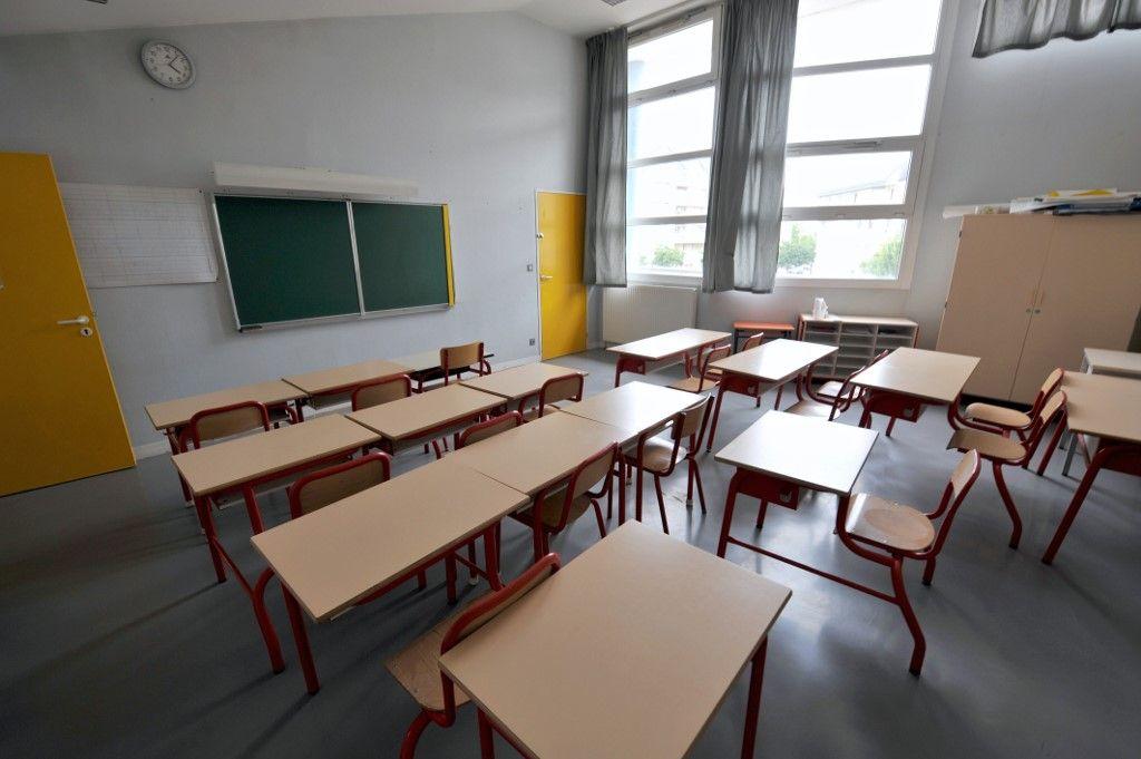 Une salle de classe.