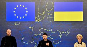 Charles Michel Zelensky von der Leyen