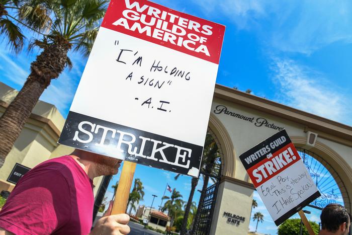 grève hollywood - AFP