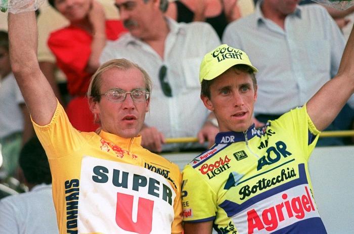 Laurent Fignon Greg Lemond Tour de France AFP