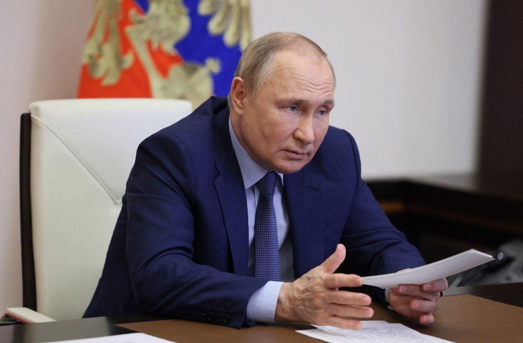 Vladimir Poutine portrait AFP