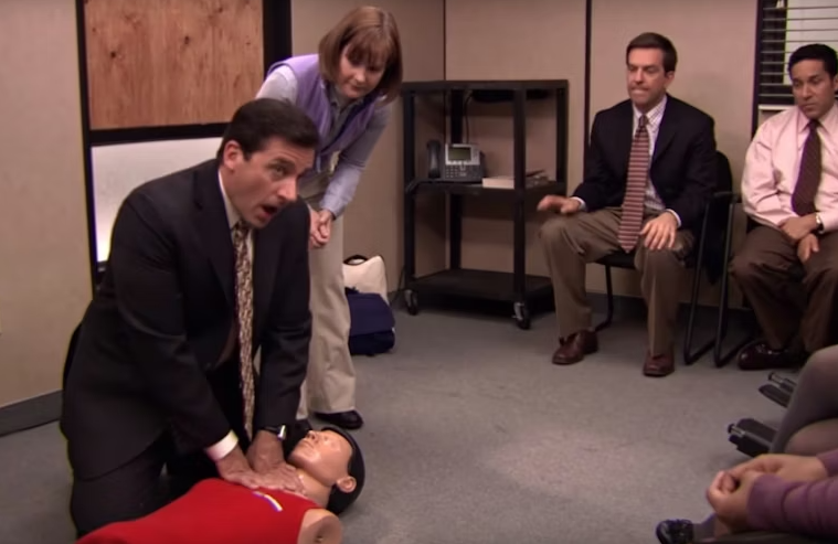 Un extrait de la série The Office.