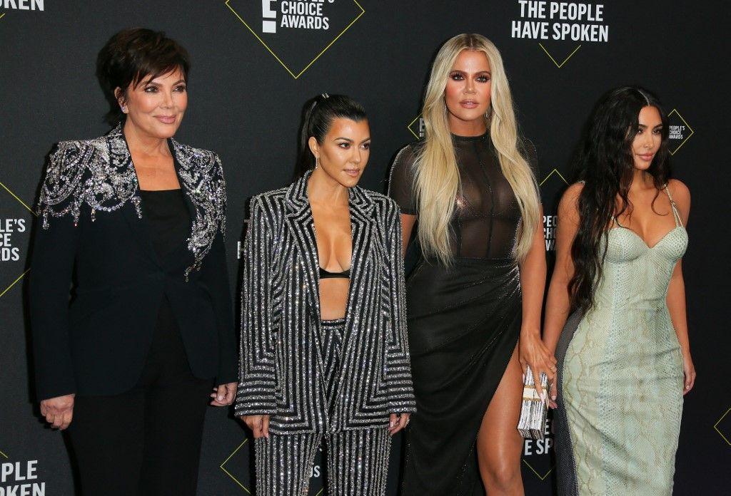 Khloé Kardashian Kim Kardashian AFP