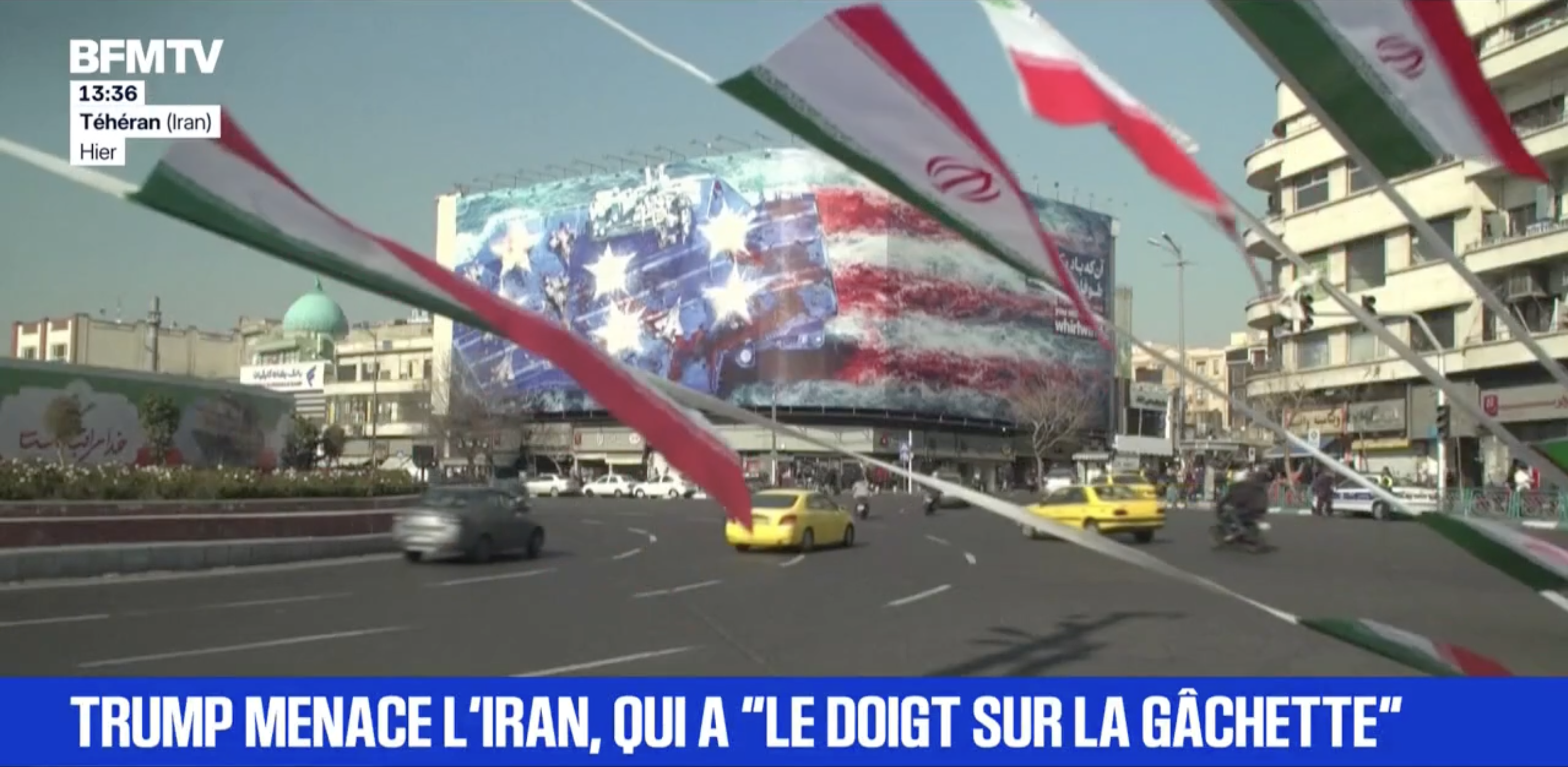 Donald Trump menace l'Iran, qui promet une riposte « écrasante »