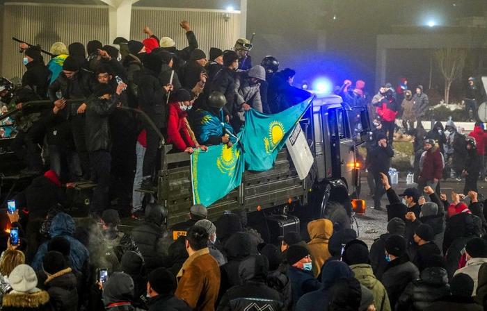 Kazakhstan manifestants AFP