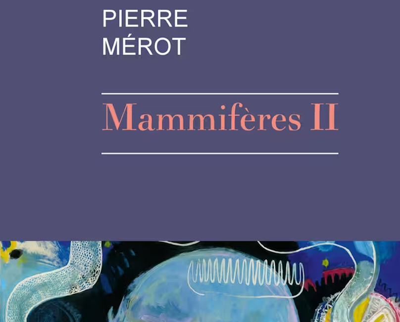 "Mammifères II" de Pierre Mérot, éditions Rivages, 217 pages, 21 euros.