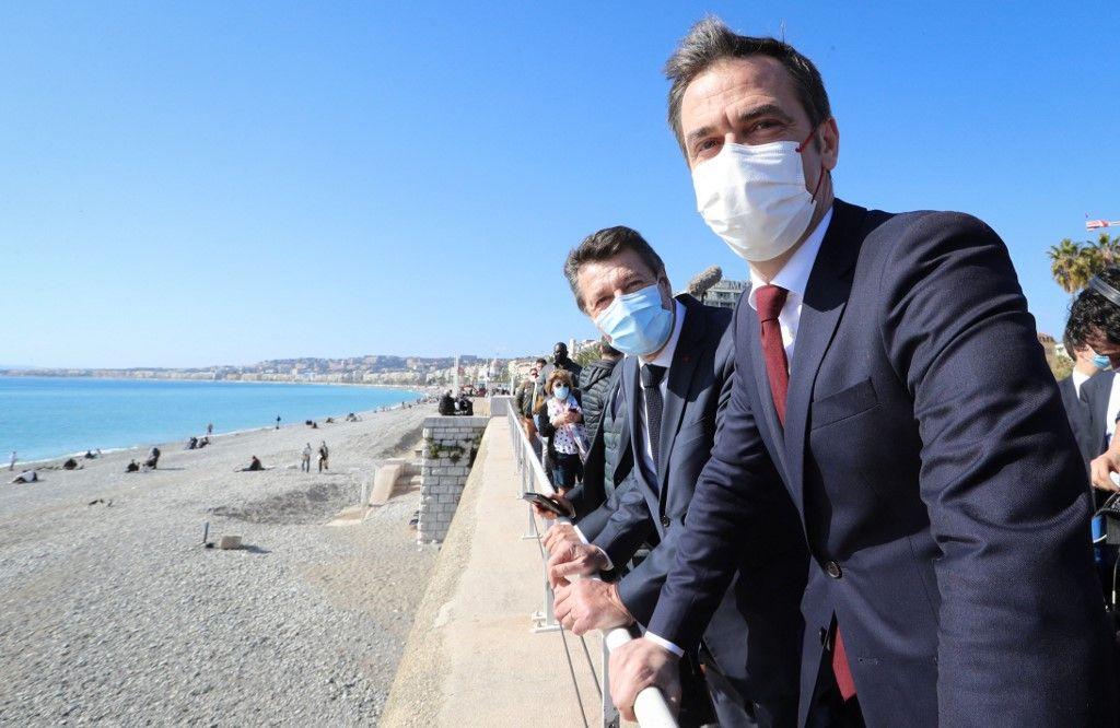 Olivier Véran à Nice - AFP