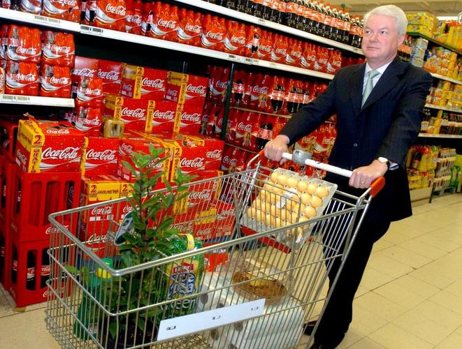 Hyper-marché carrefour Luc Vandevelde