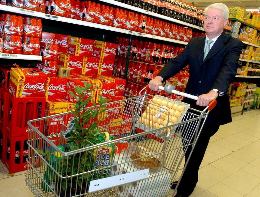 Hyper-marché carrefour Luc Vandevelde