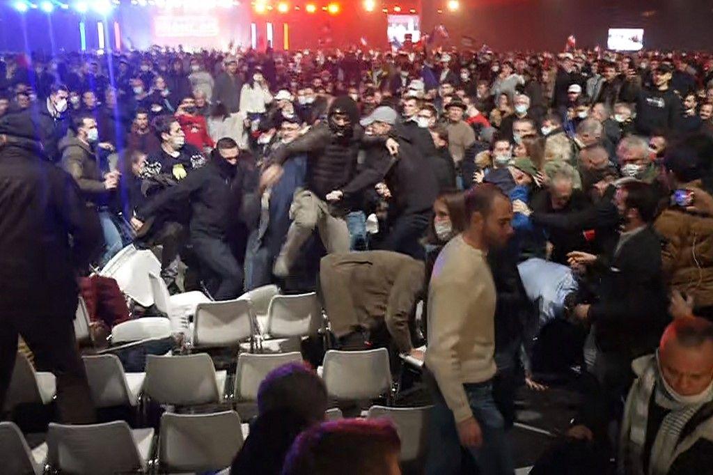 meeting Villepinte Eric Zemmour violences AFP