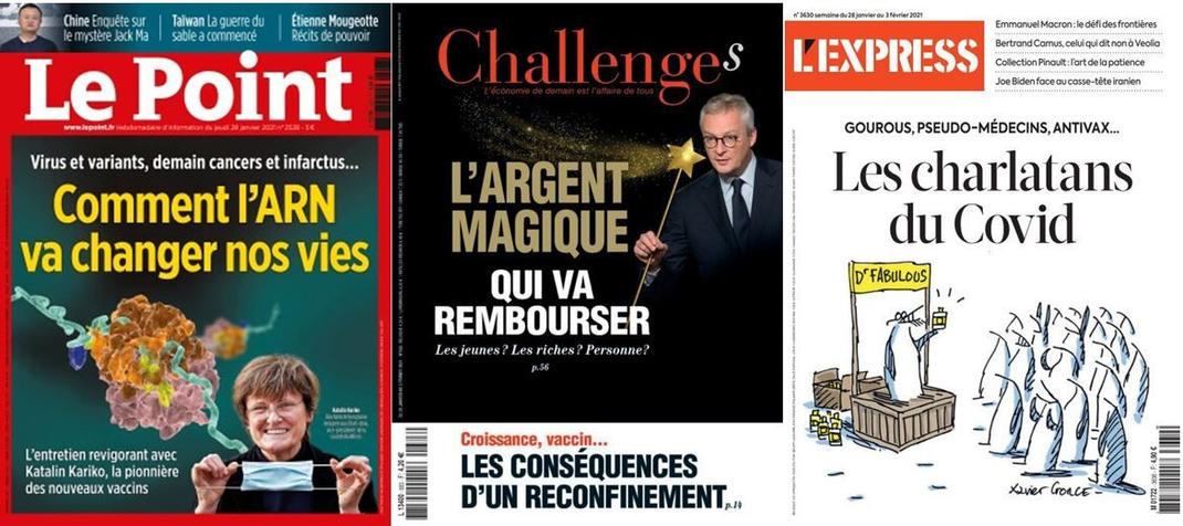 Revue de presse des hebdos 28 janvier