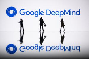 Le logo du laboratoire d'IA de Google.