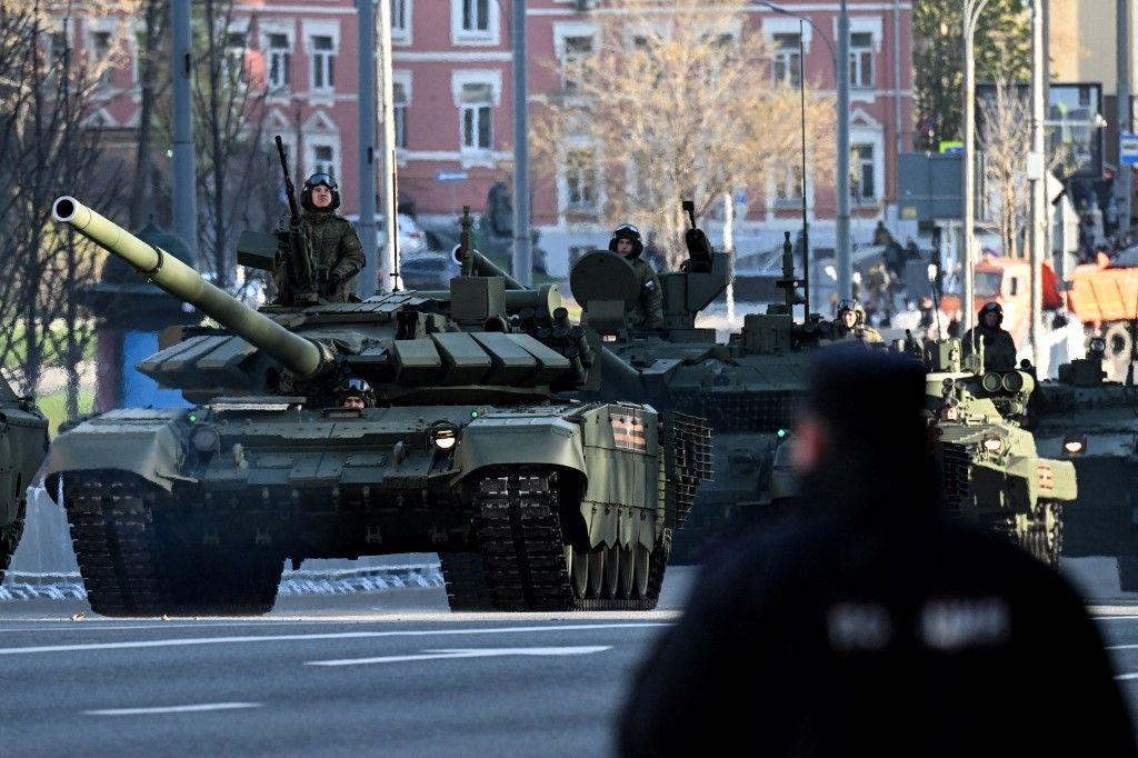 chars russes AFP