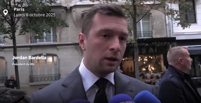 Jordan Bardella réagit à la démission de Sébastien Lecornu et appelle à une dissolution de l'assemblée.