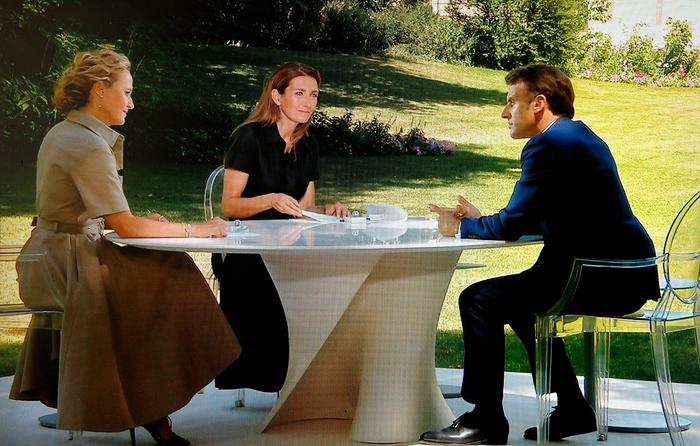 Emmanuel Macron 14 juillet AFP