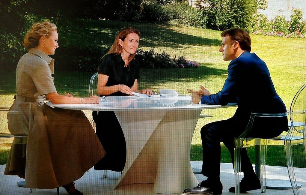 Emmanuel Macron 14 juillet AFP