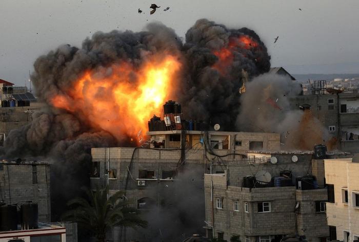 Hamas bombardement AFP