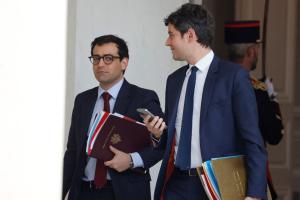 Gabriel Attal et Stéphane Séjourné AFP