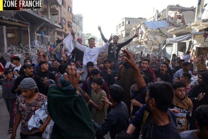 Manifestation anti-Hamas dans les rues de Beit Lahia, au nord de la bande de Gaza