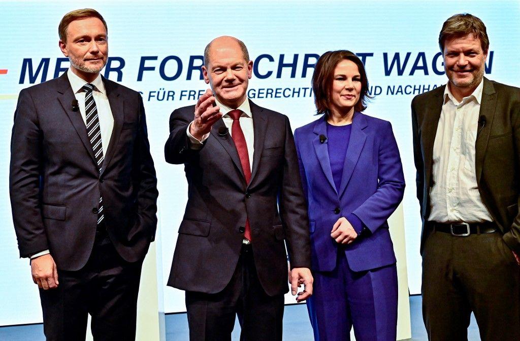 Allemagne coalition novembre 2021 AFP