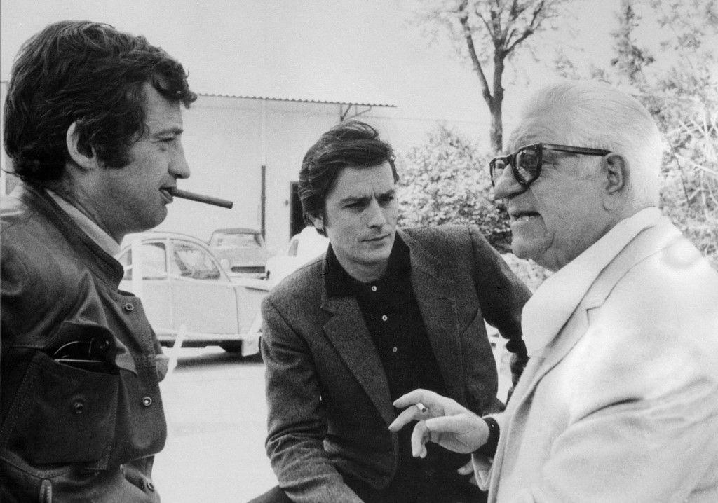 Belmondo Delon Gabin AFP