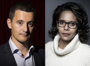 Gérald Darmanin Audrey Pulvar AFP