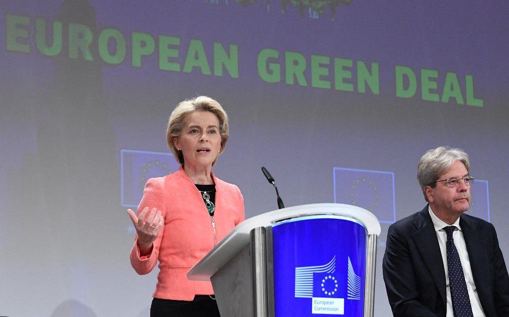 Ursula von der Leyen environnement Europe AFP