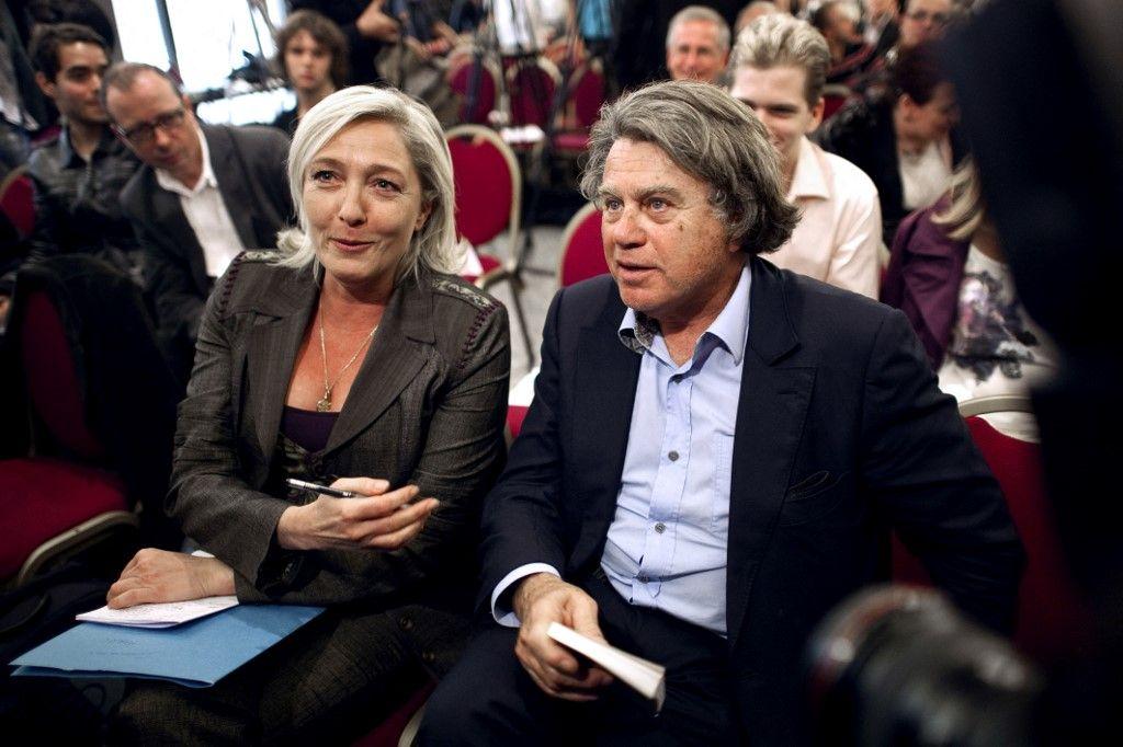 Marine Le Pen Gilbert Collard AFP