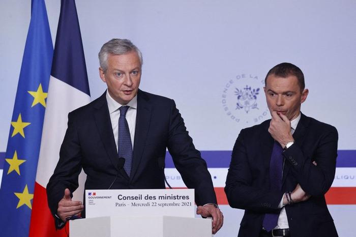 Bruno Le Maire Olivier Dussopt AFP