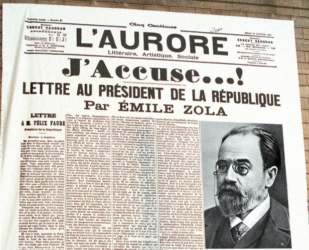 Emile Zola J'accuse AFP