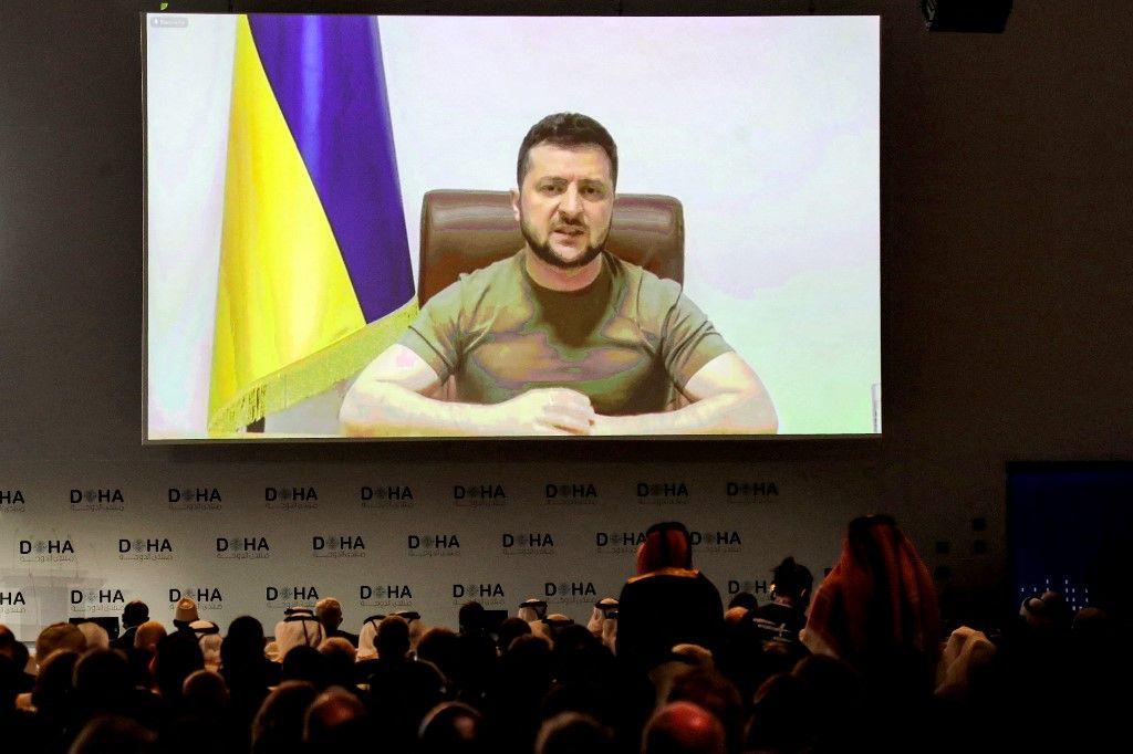 Volodymyr Zelensky AFP