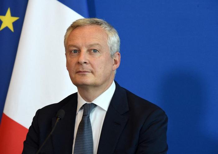 Bruno Le Maire drapeau AFP