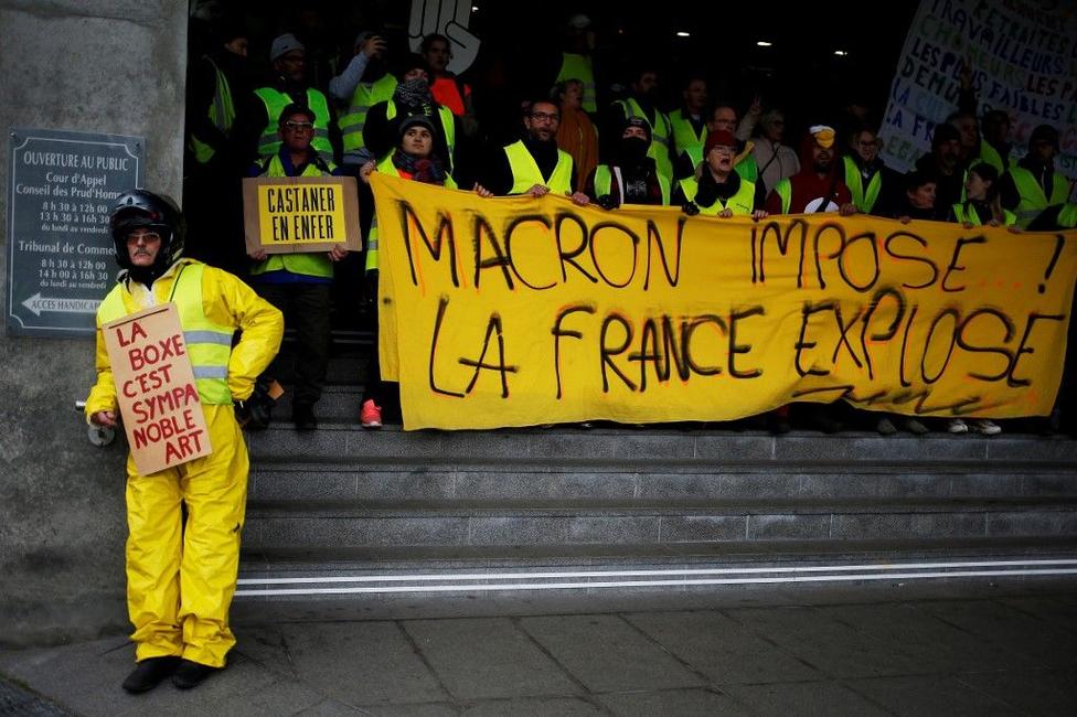 Gilets jaunes taxes AFP