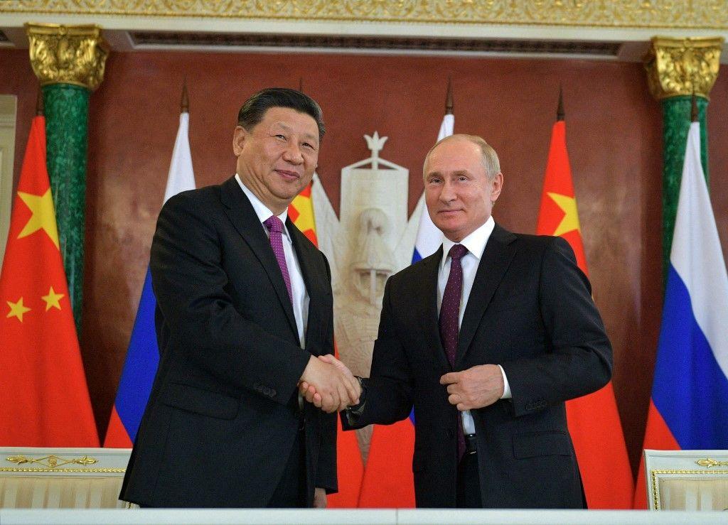 Vladimir Poutine XI Jinping AFP