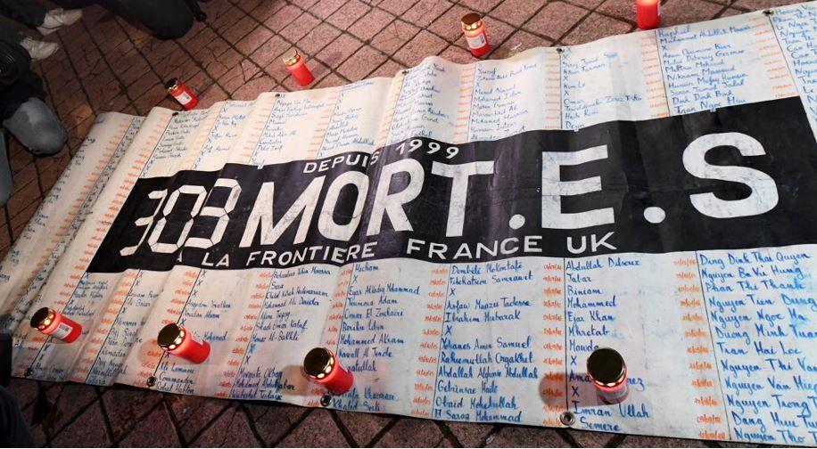 migrants morts hommage victimes AFP