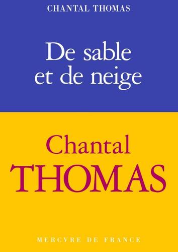 De sable et de neige