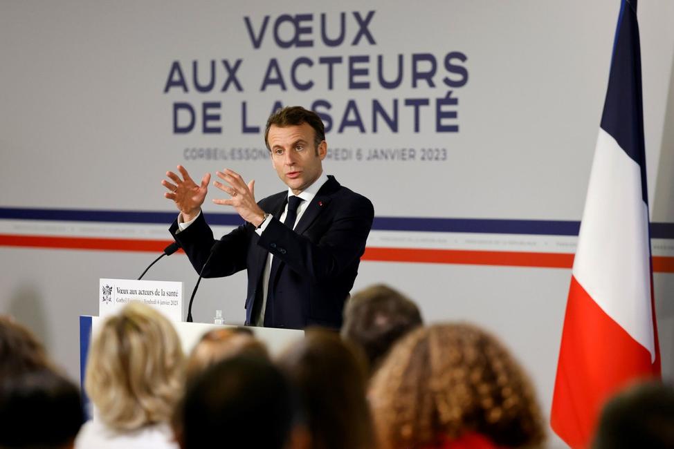 Emmanuel Macron santé AFP