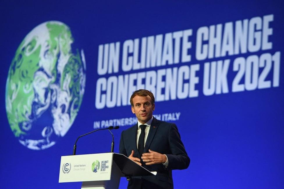 Emmanuel Macron COP26