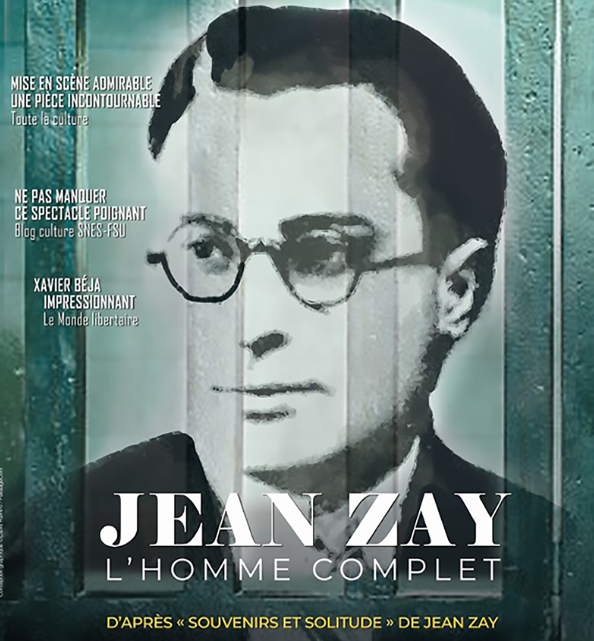 La pièce "Jean Zay, l’homme complet" est à découvrir au Théâtre Essaïon.