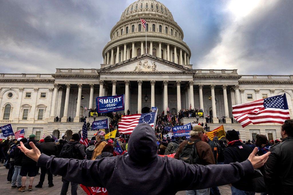 Capitole Washington partisans de Donald Trump AFP