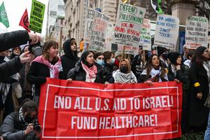 manifestation Palestine Etats-Unis AFP