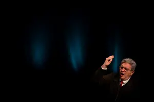 La France Insoumise (LFI) avec Jean-Luc Mélenchon, le 26 Février 2026. (Image d'illustration)